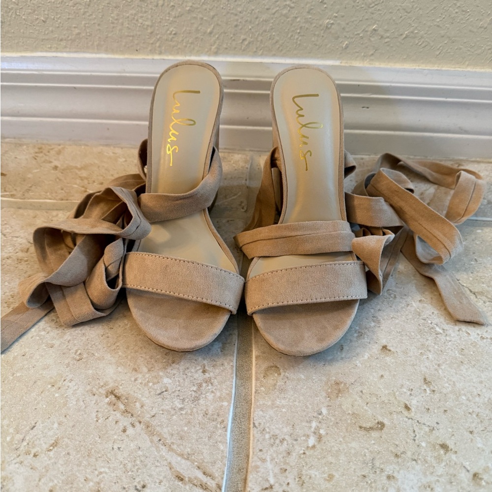Lulu's Beige Women's Sandals